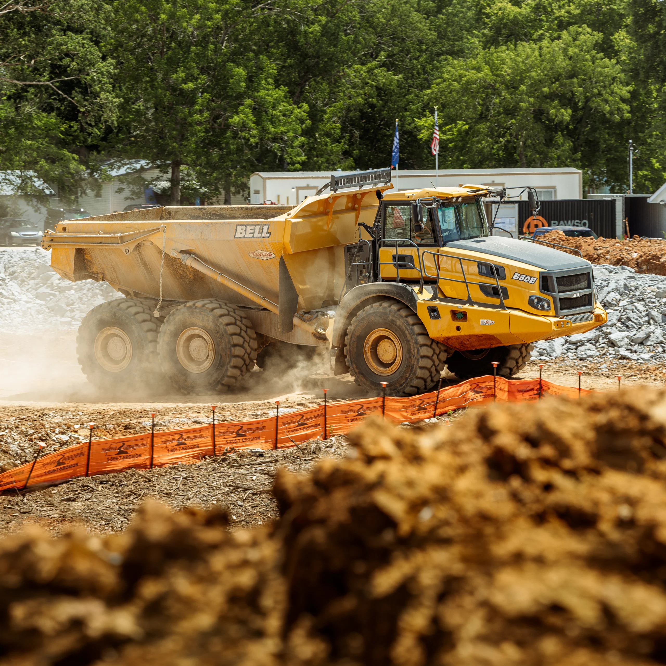 Bell articulated dump truck service and repair