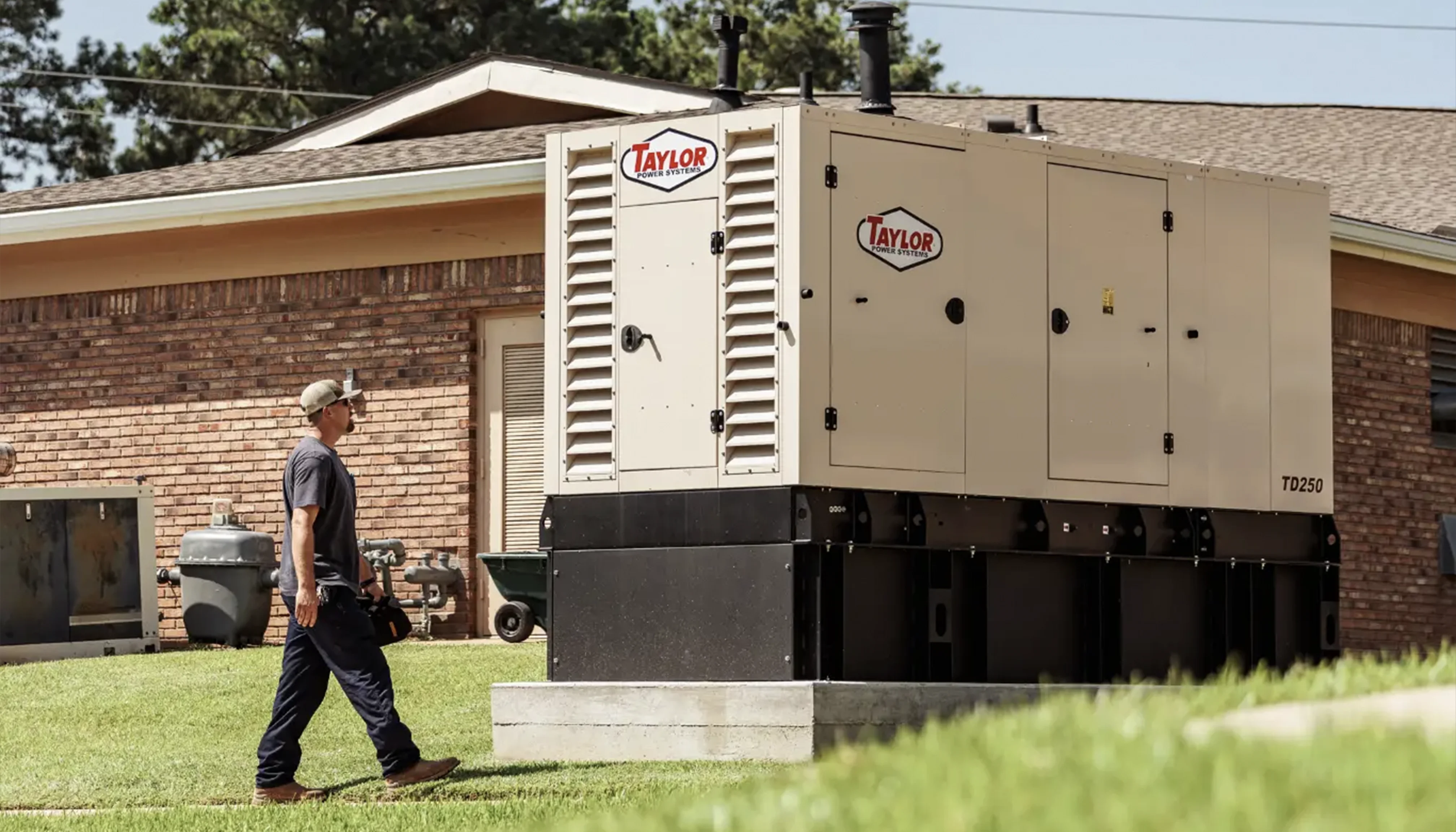 Commercial and industrial generator parts and service