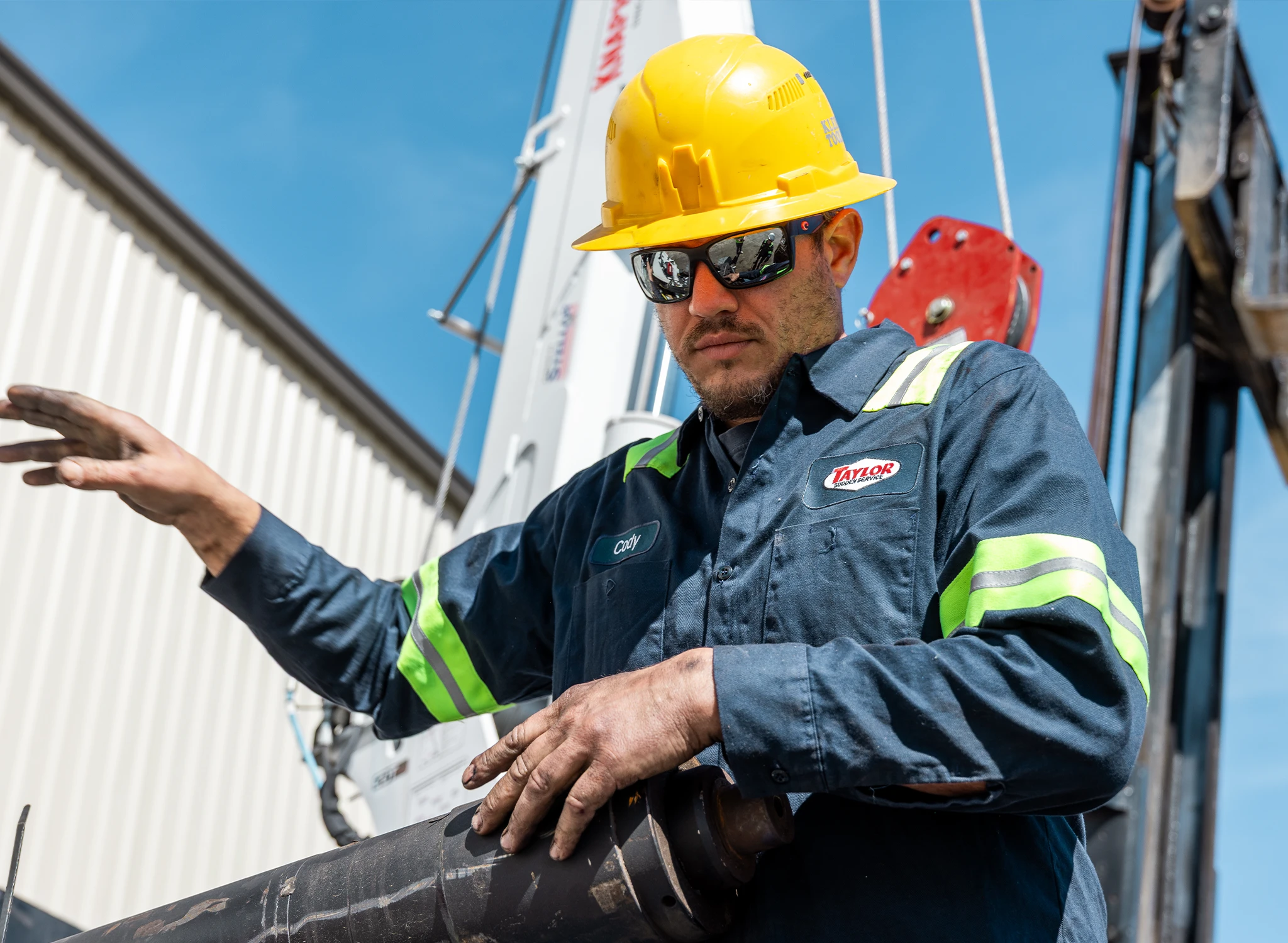 Taylor Sudden Service technician supporting fleet equipment