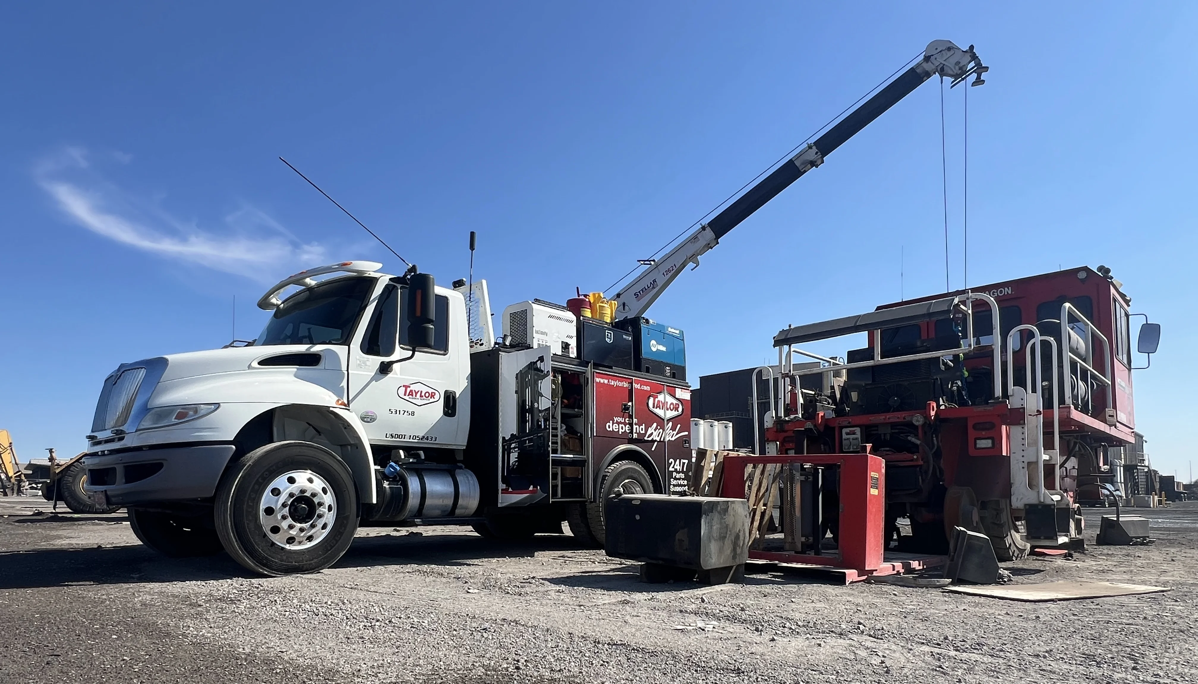 Rail King mobile railcar mover parts and service