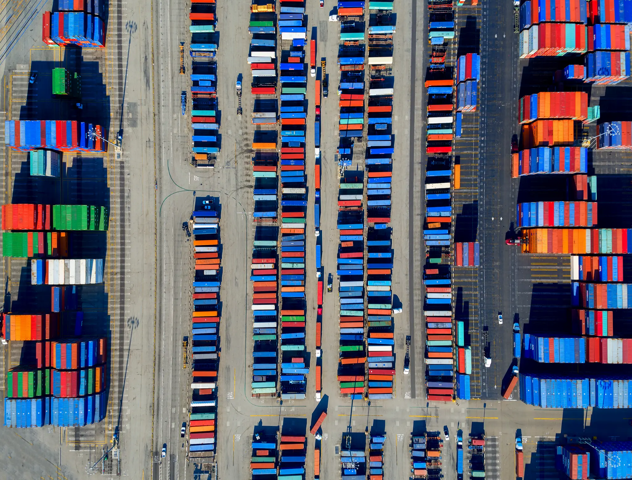 Temporary power for port terminals and container operations